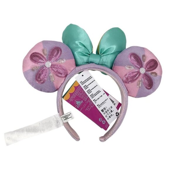 Disney Minnie Mouse The Main Attraction It\'s A Small World Ears Headband 4/12 main image 4